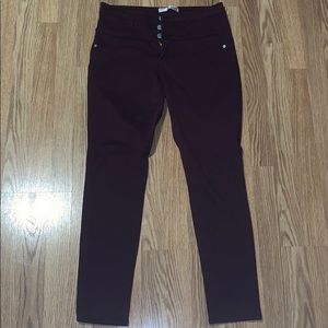 Maroon pants